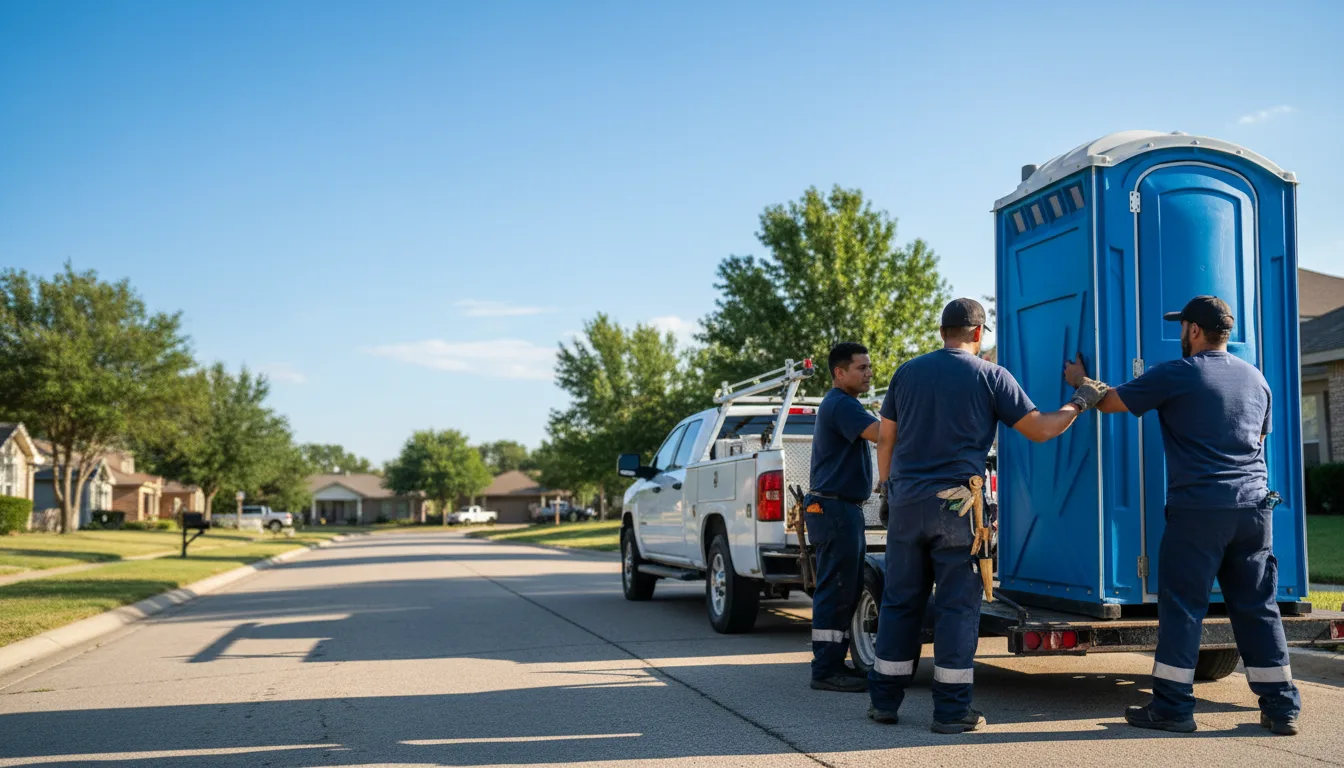 Portable Toilet Rental in Hendrix, OK near me